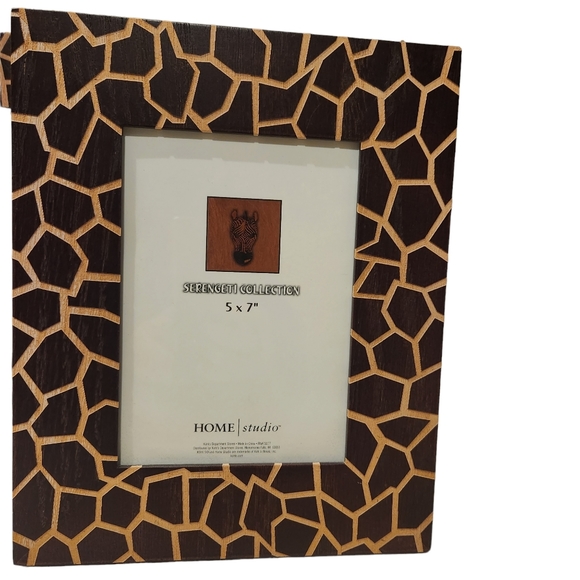 4 Wood Frames (5"x7" photos) Giraffe - Picture 2 of 7